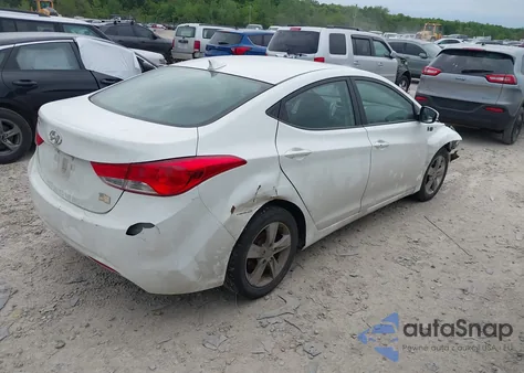 2013 Hyundai Elantra Limited из США, поврежденный, VIN 5NPDH4AE2DH162975